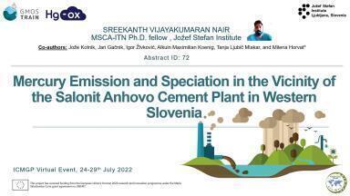 Mercury Emission and Speciation in the Vicinity of Salonit Anhovo Cement Plant in Western Slovenia